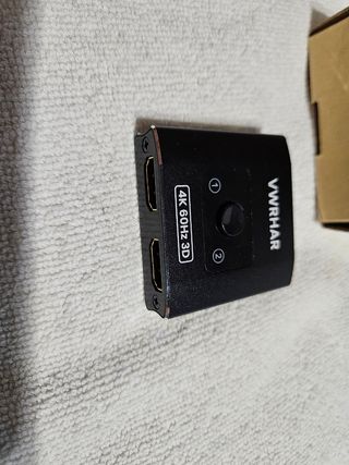 Conmutador HDMI VWRHAR 4K 60Hz 3D