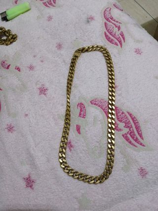 Cadena y esclava GUESS diseño cubano