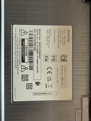 Televisão Samsung para peças