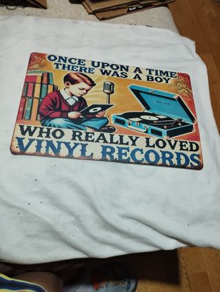 Placa Vintage Vinyl Records 30x20cm