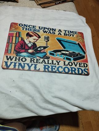 Placa Vintage Vinyl Records 30x20cm