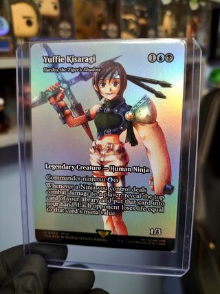 Yuffie Kisaragi Foil MTG x Final Fantasy de segunda mano por 18
