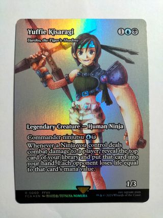 Yuffie Kisaragi Foil MTG x Final Fantasy de segunda mano por 18