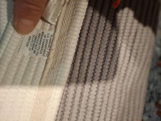 Alfombra Zara Home Gris y Blanca