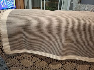 Alfombra Zara Home Gris y Blanca