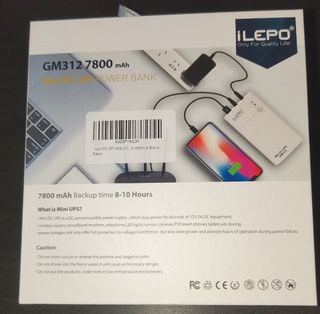 Mini UPS DC Power Bank 7800 mAh