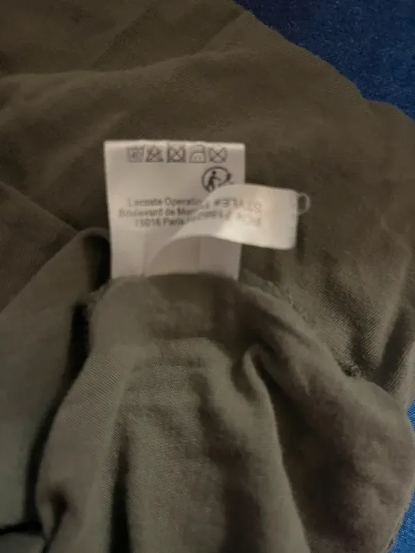 T-shirt Lacoste verde oliva