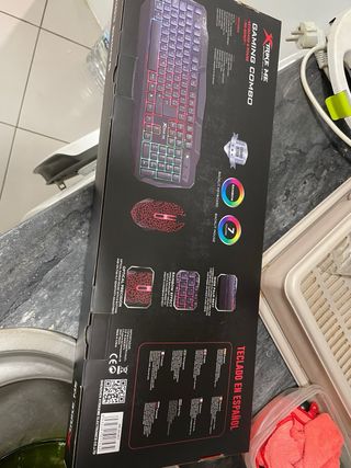 Teclado y Ratón Gaming Xtrike Me RGB