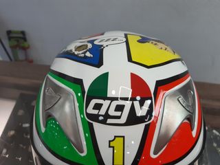 Casco Integral Agv Mugello Valentino Rossi 2006 Talla Ml 