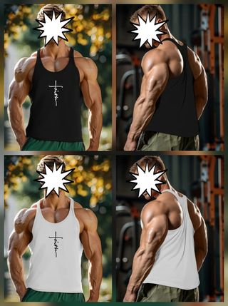 Camisetas Fitness Tirantes