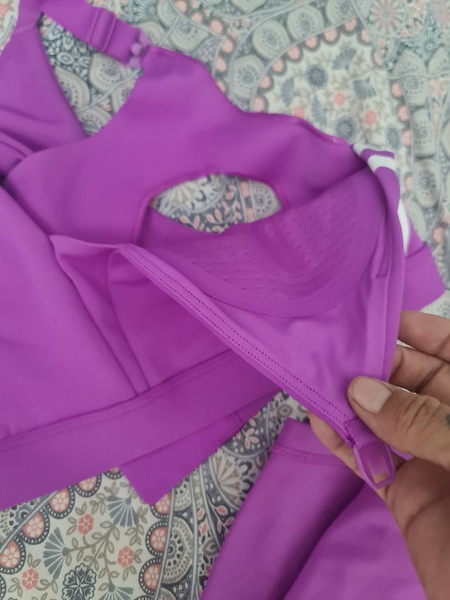 Adidas Tights Fit Morado Talla L.