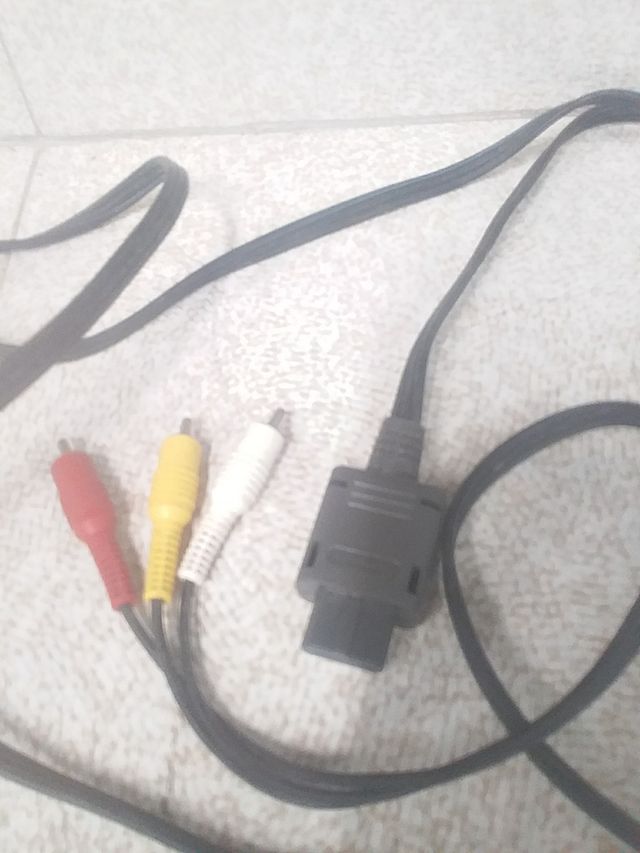 Cable AV Nintendo RCA