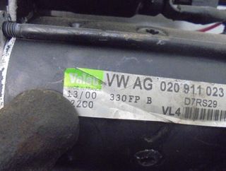 020911023r motor arranque seat ibiza (6k1) 4701636