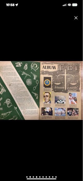 Álbum de Cromos FBI