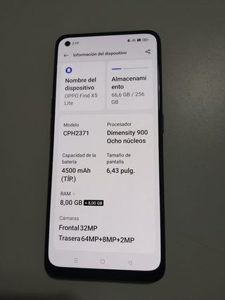 Oppo Find X5 Lite nero