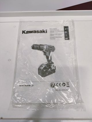 Atornillador A Bateria Kawasaki K-ak 14.4 Ni-cd 