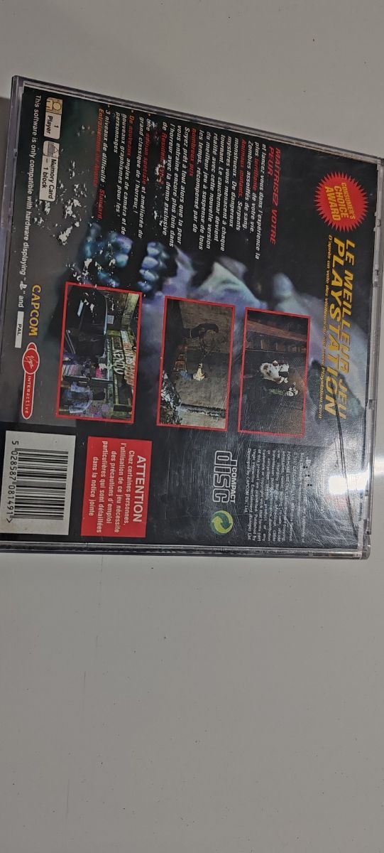 Resident Evil Director's Cut PS1 PAL