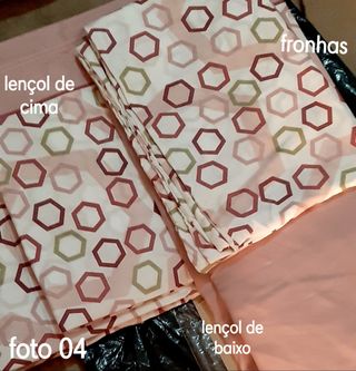 Roupa de cama casal - Tudo novo