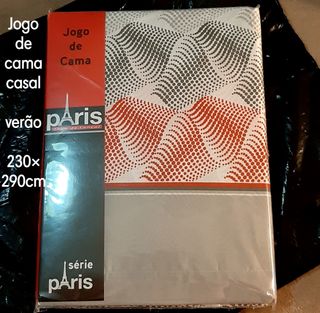 Roupa de cama casal - Tudo novo