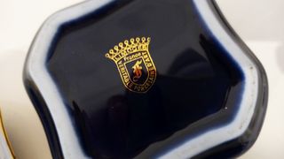 Cajita antigua de Limoges oro 22k 1920 Francesa