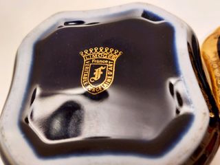Cajita antigua de Limoges oro 22k 1920 Francesa