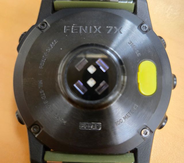 Garmin fenix 7x Solar Negro/Verde