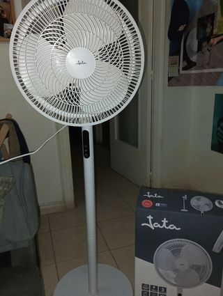 Solo hoy Ventilador de pie Jata con mando a distan