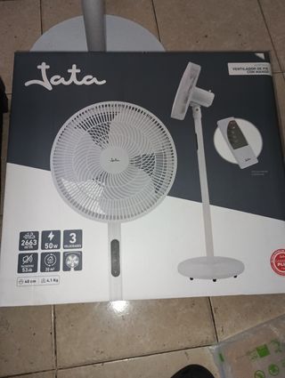 Solo hoy Ventilador de pie Jata con mando a distan
