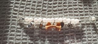 Lote Pulsera Multicolor con Cierre Plateado