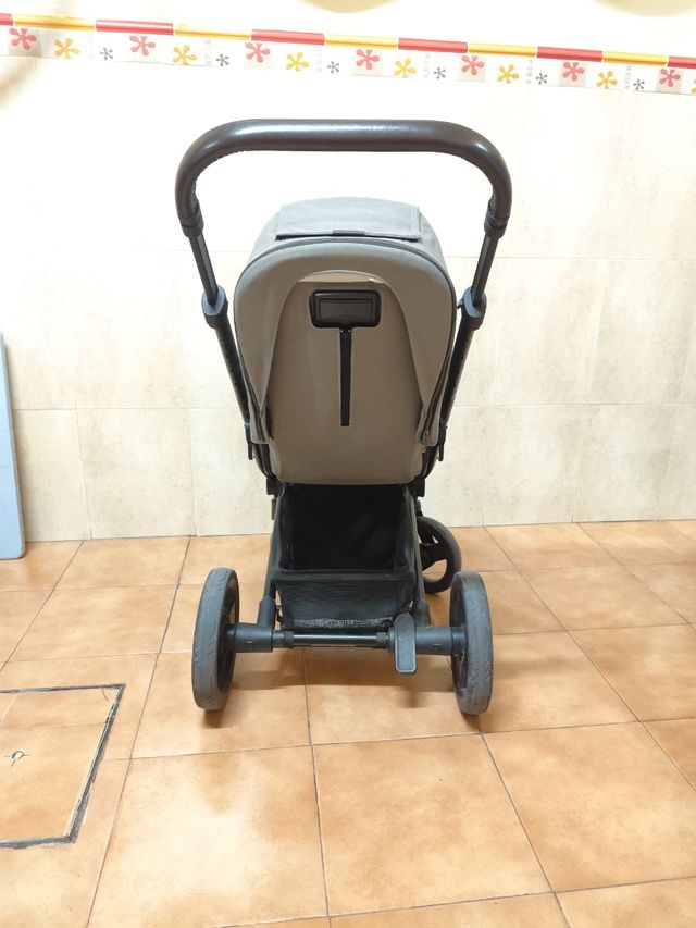 Carro de bebé MUTSY gris Capazo+Sillita+B.viaje