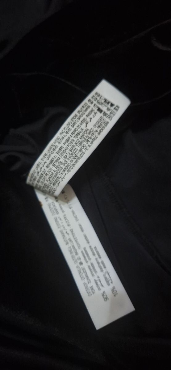 Vestido pantalón terciopelo con pedrería Bershka