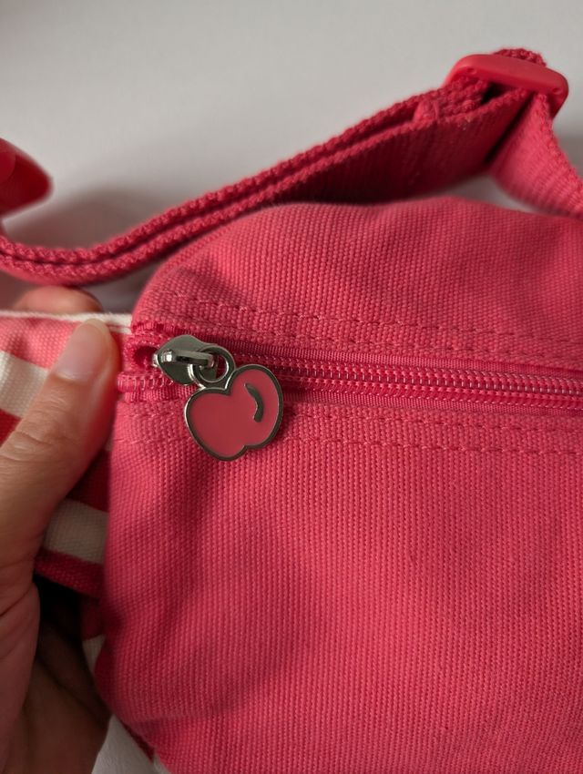 Marsupio Frutta Vintage Rosa e Bianco