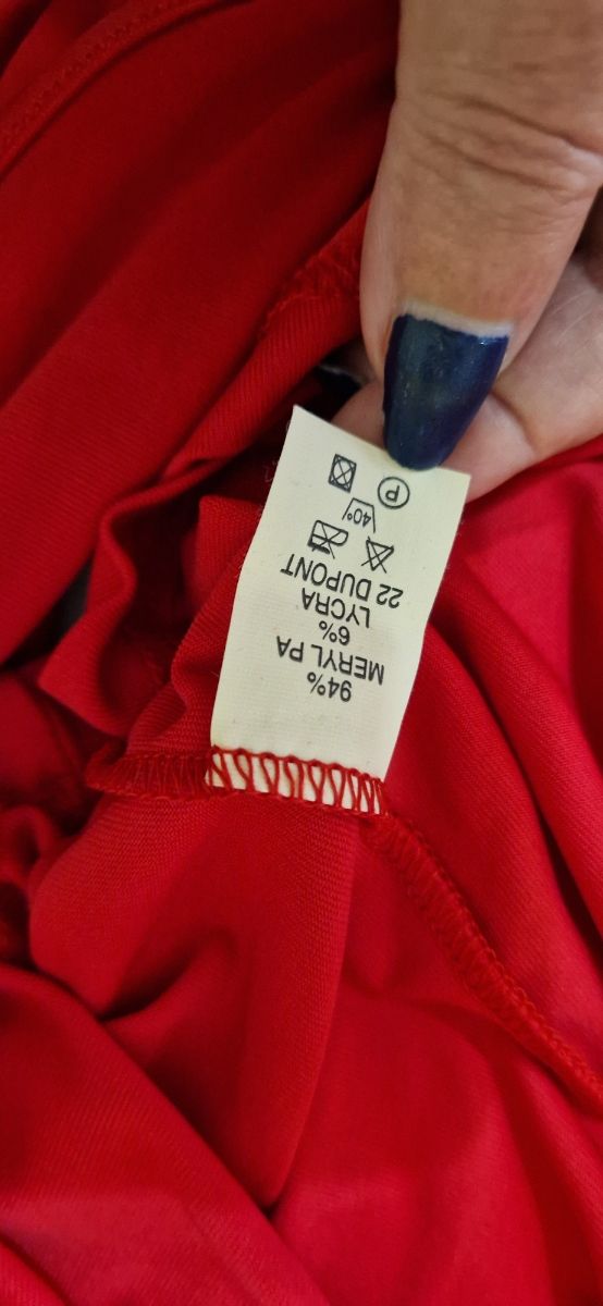 Camiseta tirantes roja