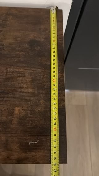 Mesa Industrial Madera y Metal