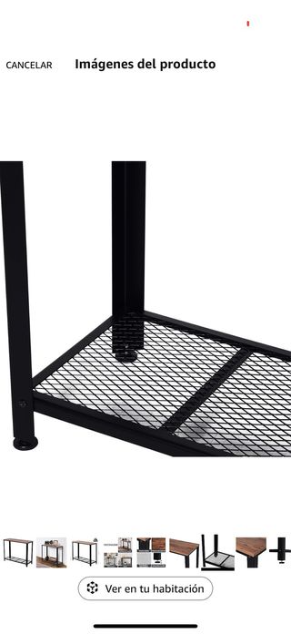 Mesa Industrial Madera y Metal