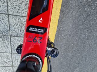 Bicicleta de Montaña MMR Roja carbono