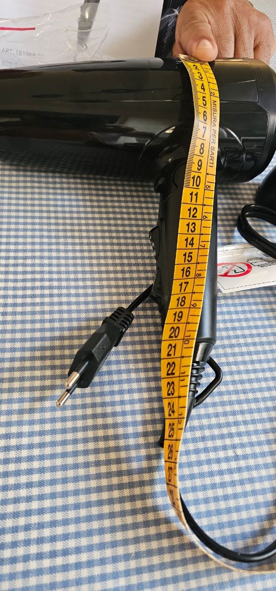 Asciugacapelli Pieghevole 1800-2200W