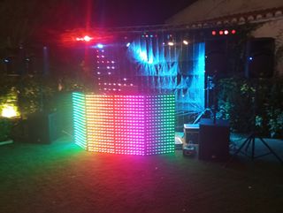 Castillo hinchable y karaoke