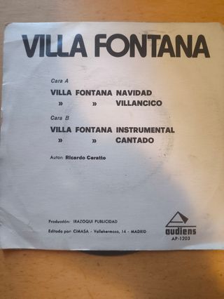 Es Navidad en Villa Fontana