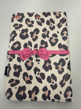 Funda iPad Mini Animal Print con Lazo Rosa