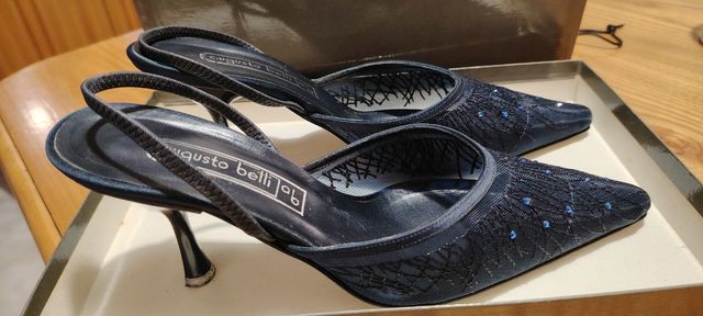 Scarpe eleganti Augusto Bellini Tg 38 con scatola.