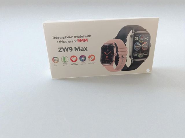 Smartwatch ZW9 Max Negro/Rosa