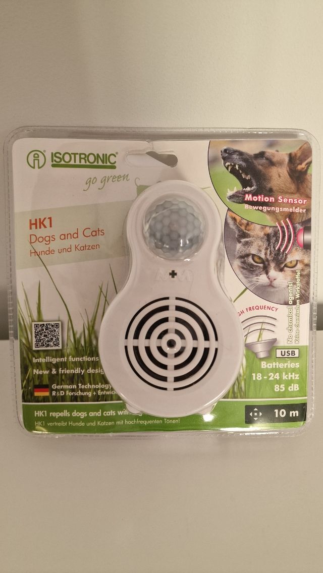 Repelente Perros y Gatos ISOTRONIC HK1