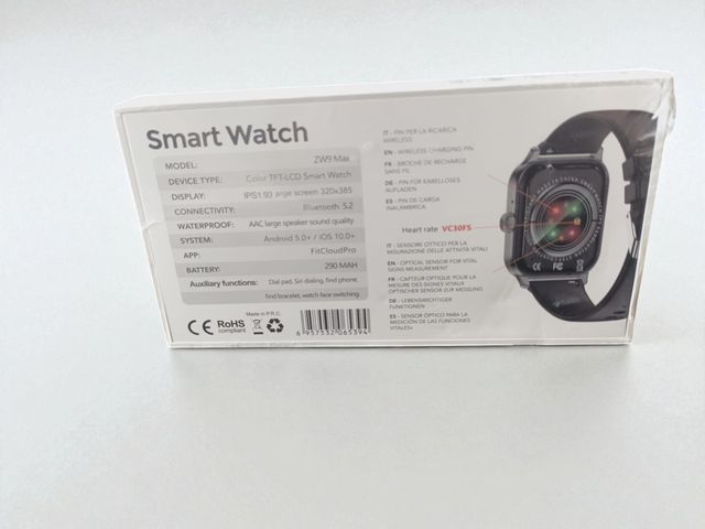 Smartwatch ZW9 Max Rosa