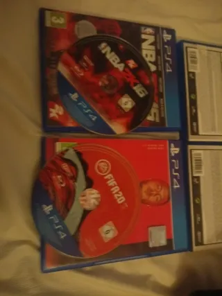 Pack 4 Juegos FIFA+ Nba PS4 + de 900 ventas