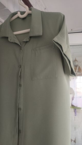 Camisa Menta Súper Cómoda