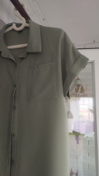 Camisa Menta Súper Cómoda
