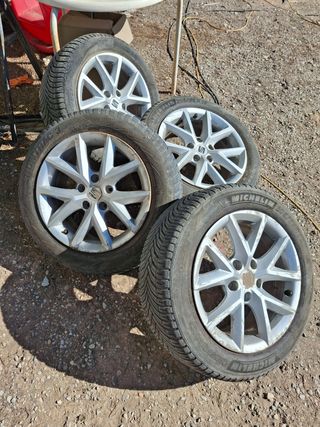 Ruedas seat leon completas 