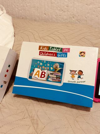Tablet Infantil Rosa con Funda Protectora