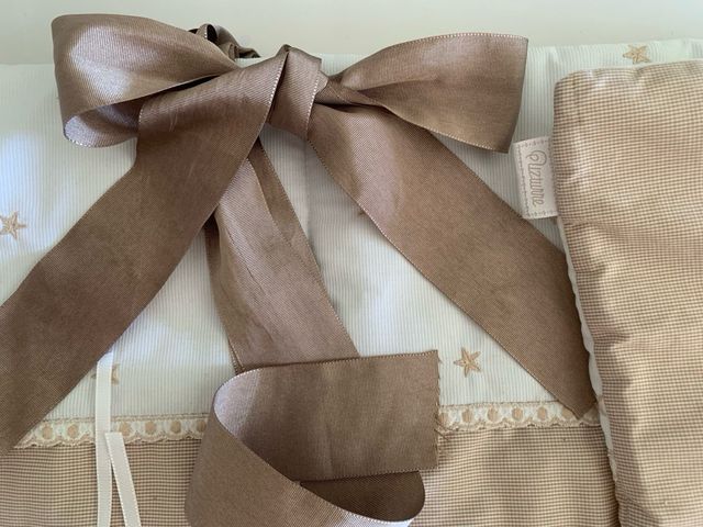 Protector Mini Cuna Uzturre Estrellas